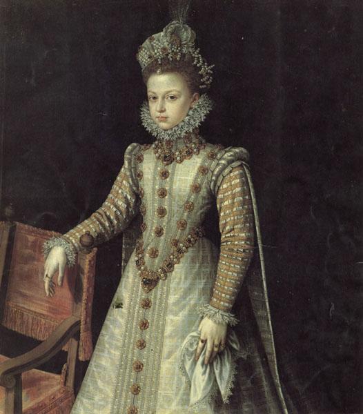 SANCHEZ COELLO, Alonso Portrait of Isabella Clara Eugenia Sweden oil painting art